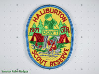 Click to enlarge 1971 Haliburton Scout Reserve